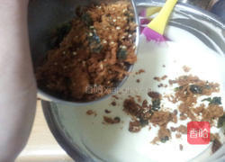 传统咸肉松烤蛋糕的做法图解5