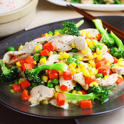 柠香煎鸡胸肉的做法[图]