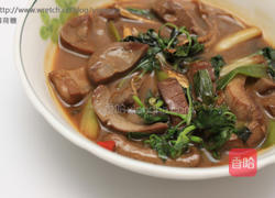 麻油腰花的做法图解1