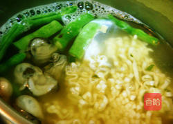 鲜蚵泡菜面的做法图解4