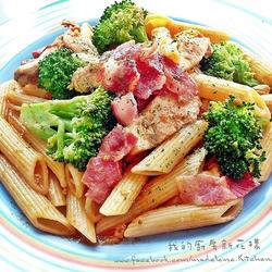 拿坡里培根鸡肉面的做法[图]