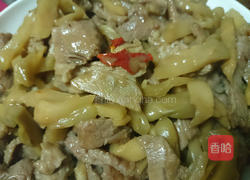 榨菜肉丝面的做法图解3