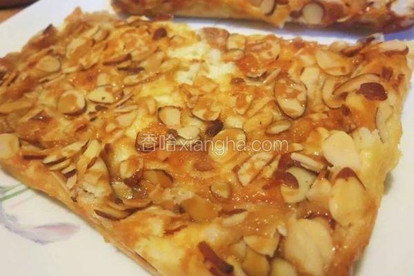 蜂蜜杏仁芝士饼