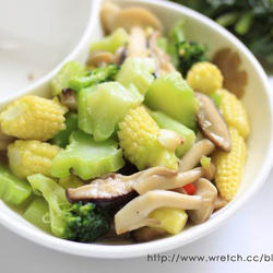 炒青花菜梗的做法[图]
