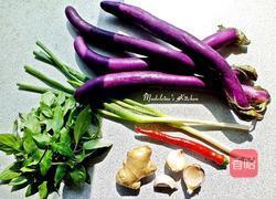 三杯茄子的做法图解1