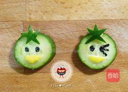 小黄瓜沙拉船的做法图解4