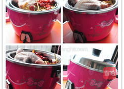 药膳炖全鸡的做法图解6