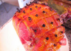 丁香蜜烤火腿肉的做法图解5