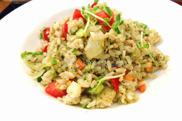 爽口香草炒饭