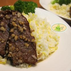 蒜味牛小排芙蓉饭的做法[图]