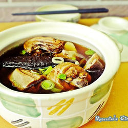 老菜脯香菇鸡汤的做法[图]