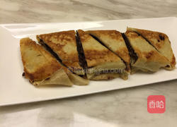 豆沙锅饼的做法图解7