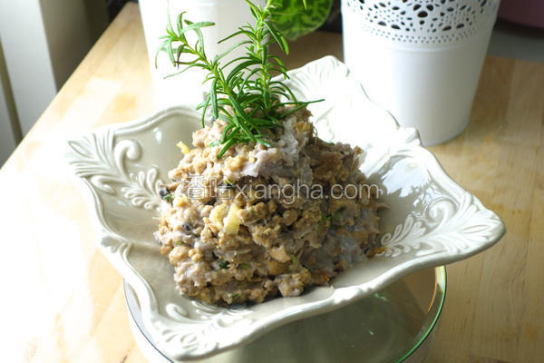 芋泥烧肉末