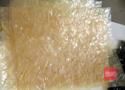 蜜汁海苔腐皮卷的做法图解2