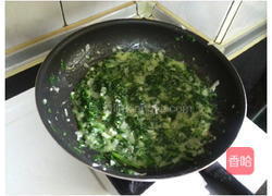 奶油菠菜的做法图解3