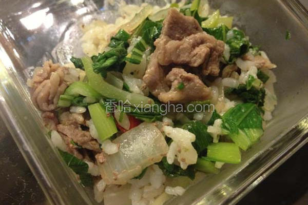 牛肉菜饭