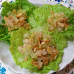 生菜虾松的做法[图]