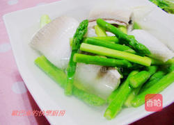 虱目鱼肚芦笋汤的做法图解5