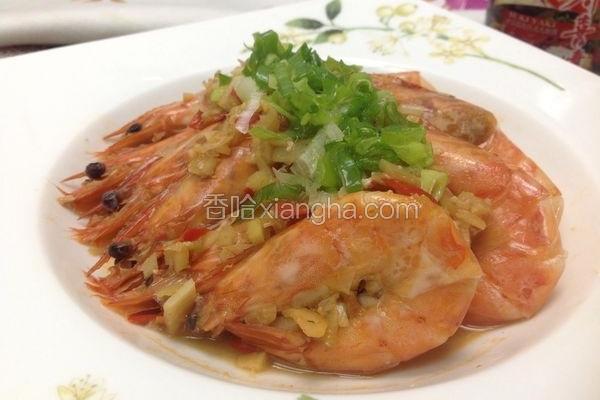 盐麹酱烧虾