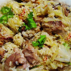 风味鸡煲饭的做法[图]
