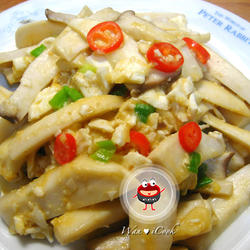 金沙杏鲍菇的做法[图]