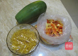 青木瓜炖肉的做法图解1