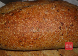 亚麻仁全麦面包的做法图解4