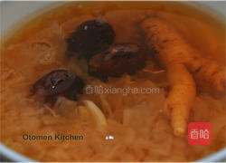 花旗参银耳羹的做法图解4