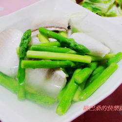 虱目鱼肚芦笋汤的做法[图]