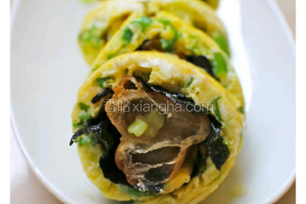 海苔蛋皮油条卷