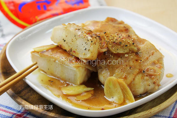 伪萝卜牛排