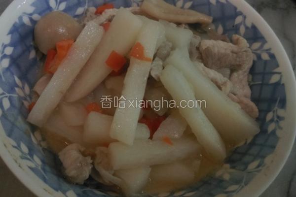 鲜菇烩山药