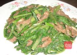 葱爆牛肉A菜的做法图解4