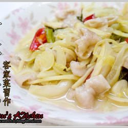 酸菜炒大肠的做法[图]