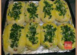 葱花火腿面包的做法图解5