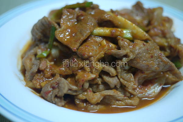 韩式泡菜炒猪肉