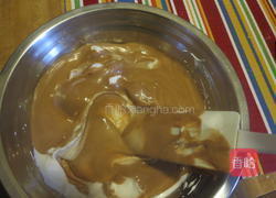 巧克力轻乳酪蛋糕的做法图解8