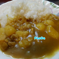 鸡肉咖哩饭的做法[图]