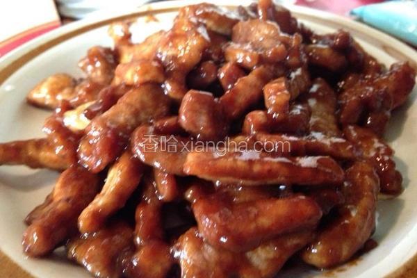 京酱肉丝