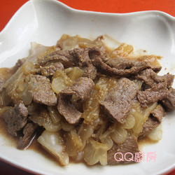香蒜牛肉片炒苦瓜的做法[图]