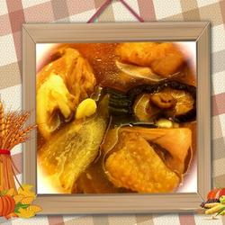 黑瓜蒜头鸡汤的做法[图]