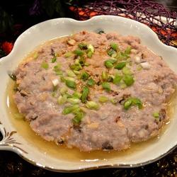 土鱿马蹄蒸肉饼的做法[图]
