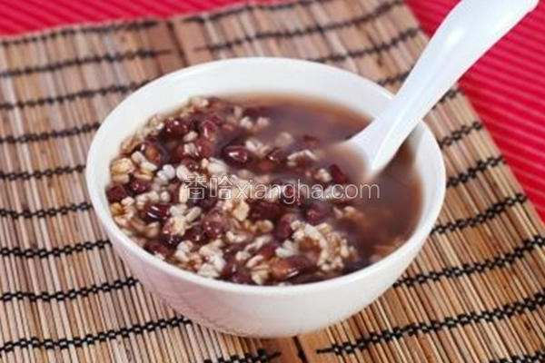红豆燕麦汤