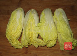 娃娃菜炒五花肉的做法图解1