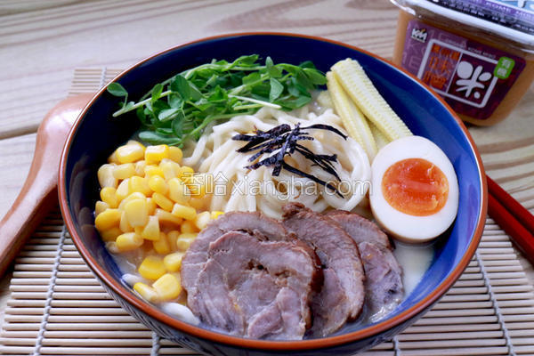 味噌叉烧拉面