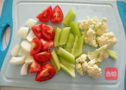 迷迭香丸子炖菜的做法图解4