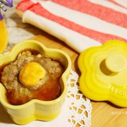 咸蛋蒸肉饼的做法[图]