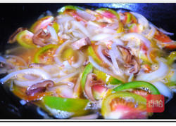 番茄菠菜汤面的做法图解7