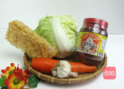 泰式酸辣烩白菜的做法图解1