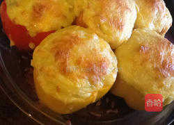 料黄饭镶灯笼椒的做法图解7